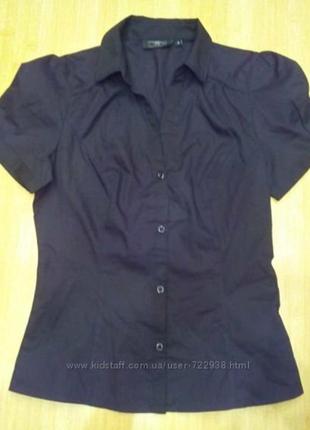 Чорна коттоновая блузка від new look
