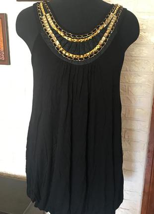 Двойная майка с камушками