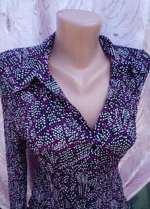 Блуза в горошек3 фото