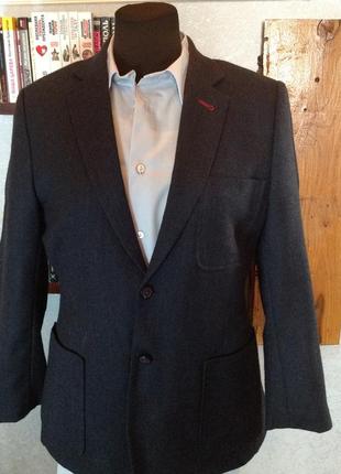 Эксклюзивный пиджак с налокотниками (латками) от amorn's tailors, р 46-48.4 фото