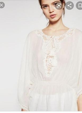 1+1=3 🌿шикарна блуза туніка від zara
