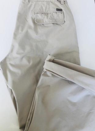 Легкие мужские брюки светло-серый беж