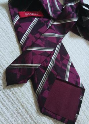 Shen шелковый итальянский галстук3 фото