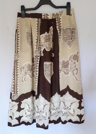 Льняная юбка с карманами whimsy (размер 14-18)