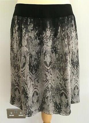 Нежная шелковая юбка 100% шелк autograph