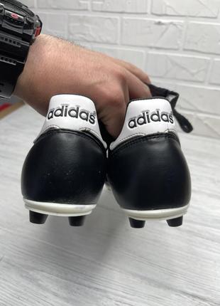 Бутсы кожаные adidas mundial8 фото