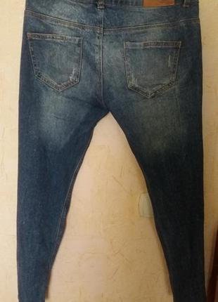 Крутые джинсы zara с дырками2 фото