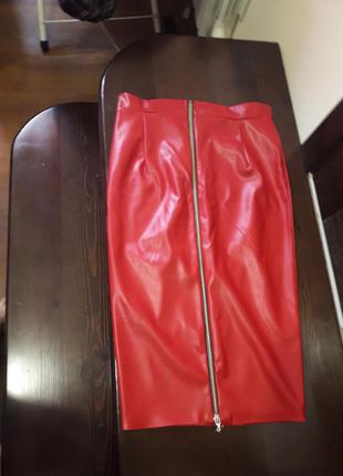 Спідниця міді крассная