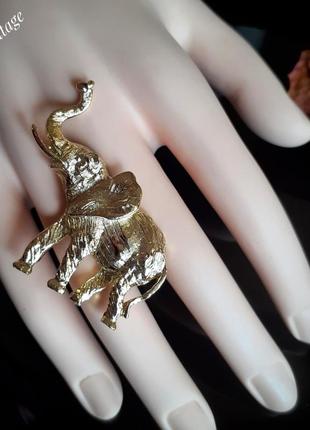 Брошка "слоник", вінтаж, сша