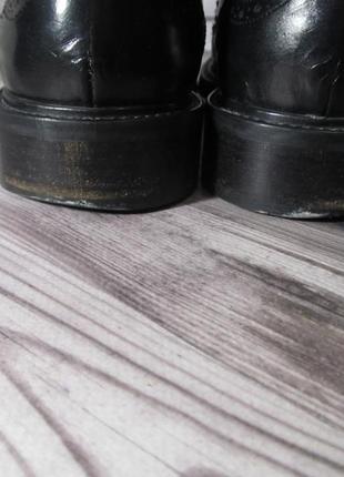 Кожаные туфли броги oliver5 фото