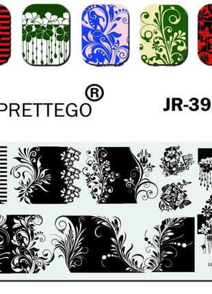 Пластина для стемпінгу нігтів манікюру пластина для стемпинга ногтей маникюра