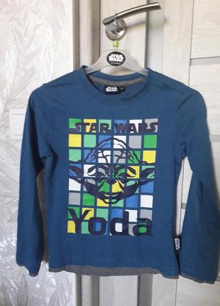 Реглан звездные во9йны. star wars. йода. 116 см.