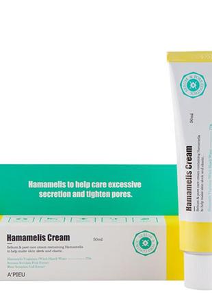 Крем для лица a'pieu hamamelis cream, 50 мл