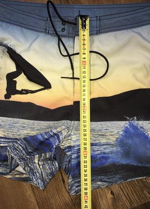Крутые брендовые мужские пляжные серф шорты h&m оригинал6 фото