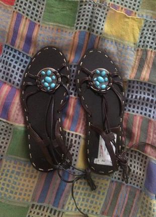 Шкіряні босоніжки "bally", оригінал