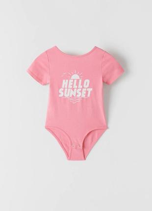 Боди бодик hello sunset zara