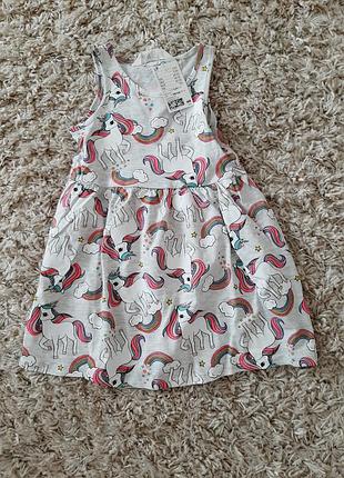 Суперове літнє платтячко"h&мр.2-4,6-8р.