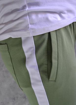 Бавовняні штани зі смугою тренд сезону 🔥👍3 фото
