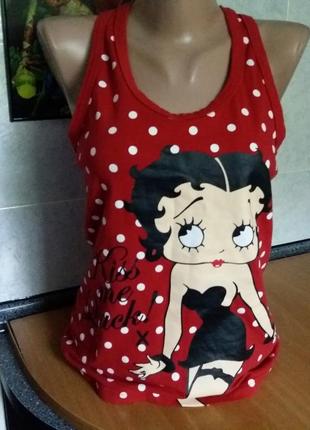 Прикольная майка betty boop5 фото