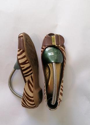 Шкіряні босоніжки, балетки nine west