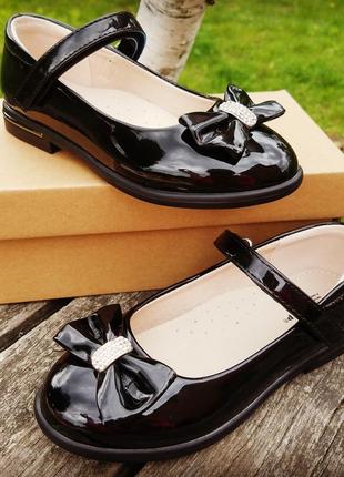 Нарядные туфли для девочки 29 30 31 32 33 размер