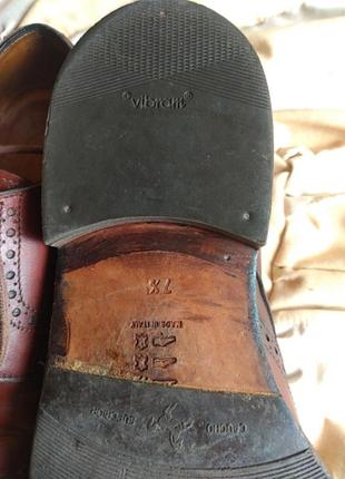 Натуральные кожаные туфли 4