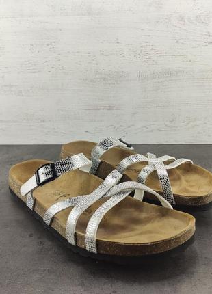 Тапки betula/birkenstock. розмір 43