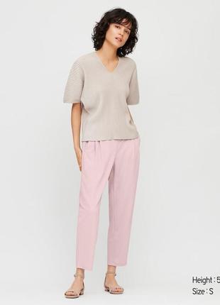 Летние брюки джоггеры uniqlo xs3 фото