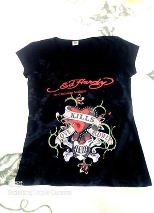 Футболка жіноча ed hardy