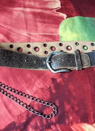 Винтажный крутой ремень, состояние нового.