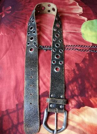 Винтажный крутой ремень, состояние нового.