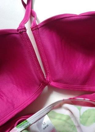 70в-з/75а-в/80а барвистий купальник бандо чашка а,5-в, будь обьем7 фото