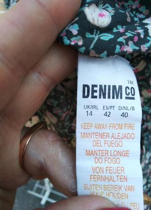 Товар люкс, женская хлопковая рубашка, размер 14.denim6 фото