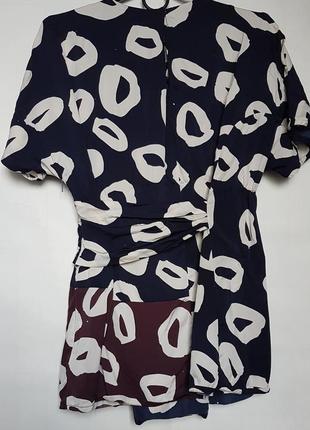 Удлиненная блуза  из вискозы2 фото