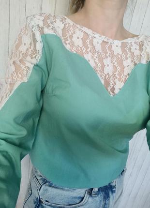 Блузка жіноча, натуральна тканина розмір s3 фото