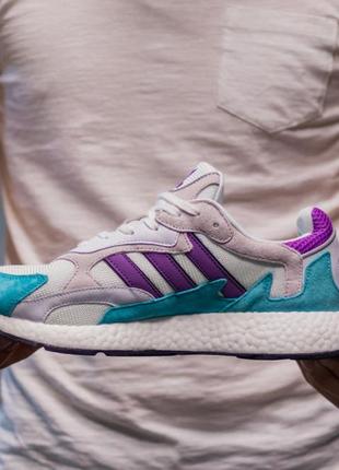 Adidas tresc run white purple aqua