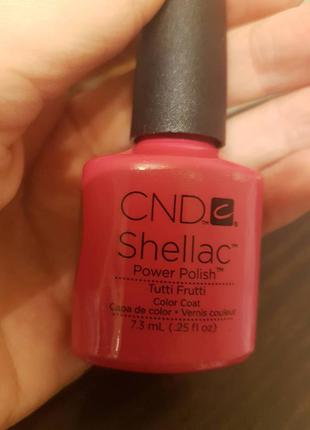 Гель-лак cnd tutti frutti