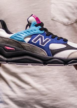 New balance x-90 white navy black