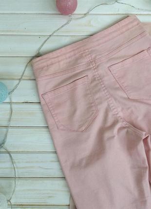 Крутые розовые джинсы скинни с рваностями на коленях denim co5 фото