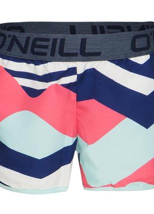 Плавальні жіночі шорти з принтом o'neill розмір м