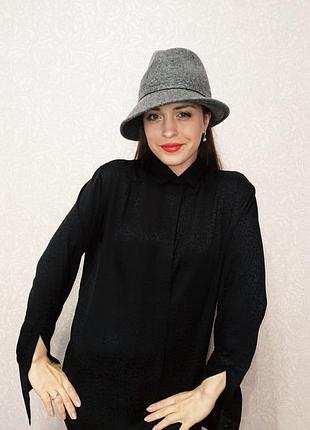 Marks & spencer капелюх шерсть сіра м медіум