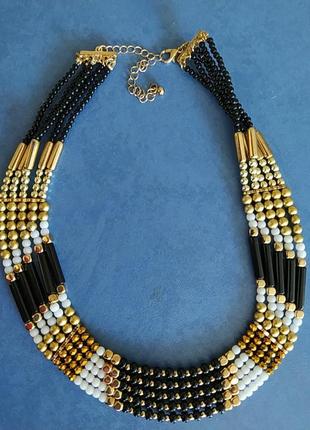 😍💙💛надзвичайно красиве намисто