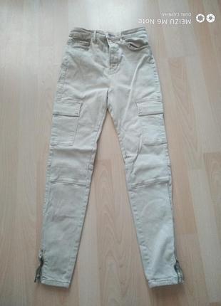 Брюки,джинсы карго. 4