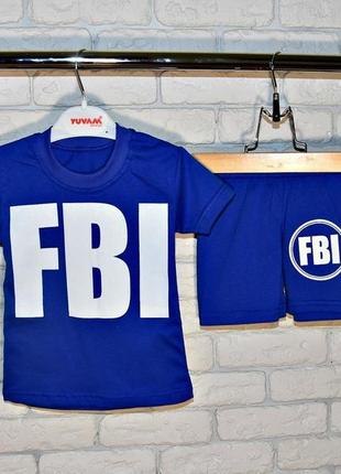 Летний набор костюм fbi