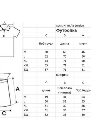 Чоловічий літній костюм nike air jordan чорно-сірий m0054 фото