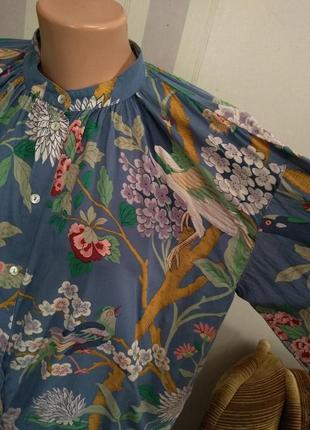 Блуза лимитированная коллекция дизайнерская  рукав  фонарик3 фото