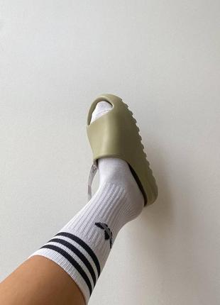 Adidas yeezy slide resin, шльопки, шльопанці жіночі адідас