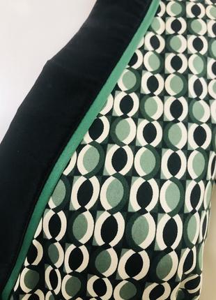 Очень красивое атласное платье red herring /debenhams с принтом8 фото