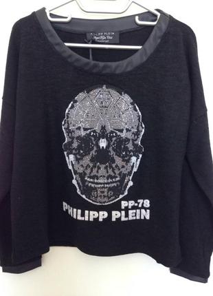 Свитер philipp plein со стразами