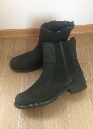 Кожаные челси  демисезонные полусапожки, полуботинки clarks 41р 26.5 см1 фото